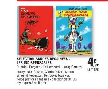 bandes dessinées 