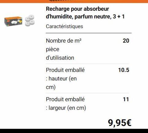 absorbeur d'humidité 