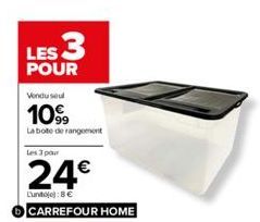 rangement Carrefour