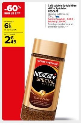 café soluble Nescafé