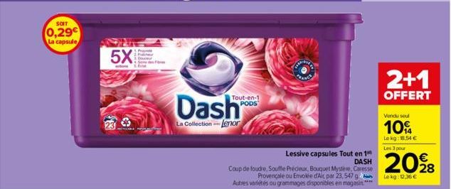 lessive Dash