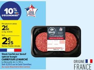 steak haché Carrefour
