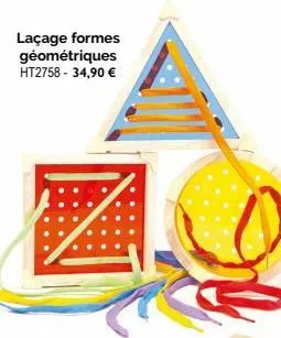 laçage formes géométriques ht2758 - 34,90 € 