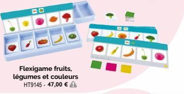 Flexigame fruits, légumes et couleurs HT9145 - 47,00 € 
