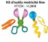 Kit d'outils motricité fine HT1234 - 11,50 € 