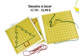 Dessins à lacer AC186 - 22,90 €  2-