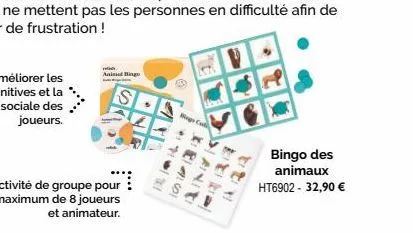 anine bingo  sanit  46  bingo des animaux  ht6902 - 32,90 € 