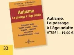 32  autisme le passage à l'âge adulte  fat  varados 