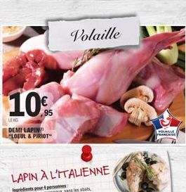10%  LENG  DEMI LAPIN LOEUL & PIRIOT"  Volaille  CANY 