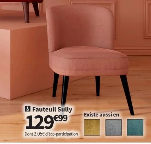 fauteuil sully