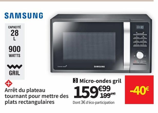 micro-ondes gril Samsung