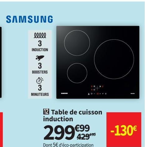 table de cuisson induction