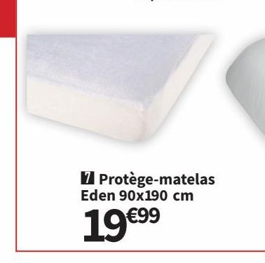 protège matelas Eden 90x190 cm