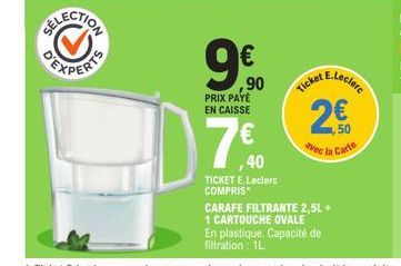 carafe E.Leclerc