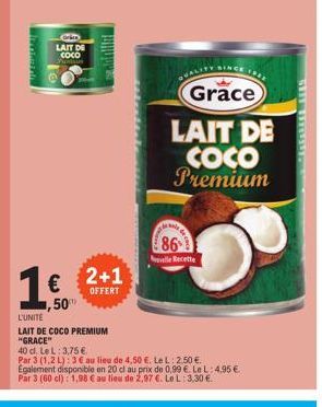 lait de coco 