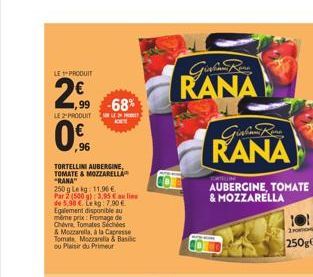 mozzarella Rana