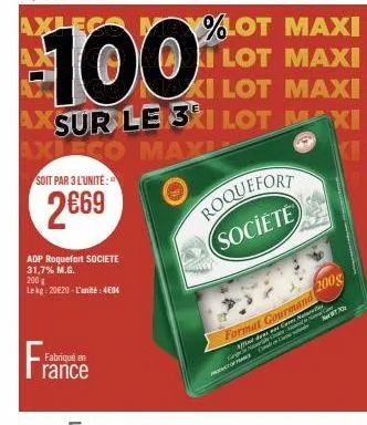 roquefort société