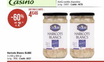 haricots blancs 