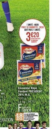 emmental Président