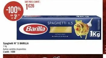spaghetti barilla