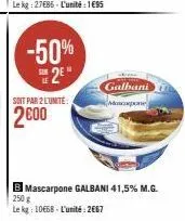 mascarpone galbani