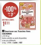 saucisson sec 