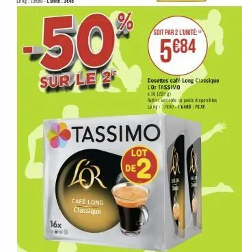 café tassimo