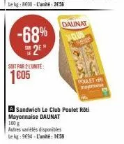 poulet daunat