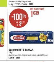 spaghetti Barilla