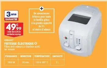 friteuse électrique 