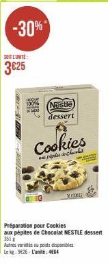 cookies Nestlé