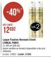 -40%  soit l'unite:  12€92  elnetined  lot.2 