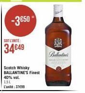 whisky Ballantine's
