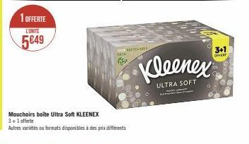 promos Kleenex