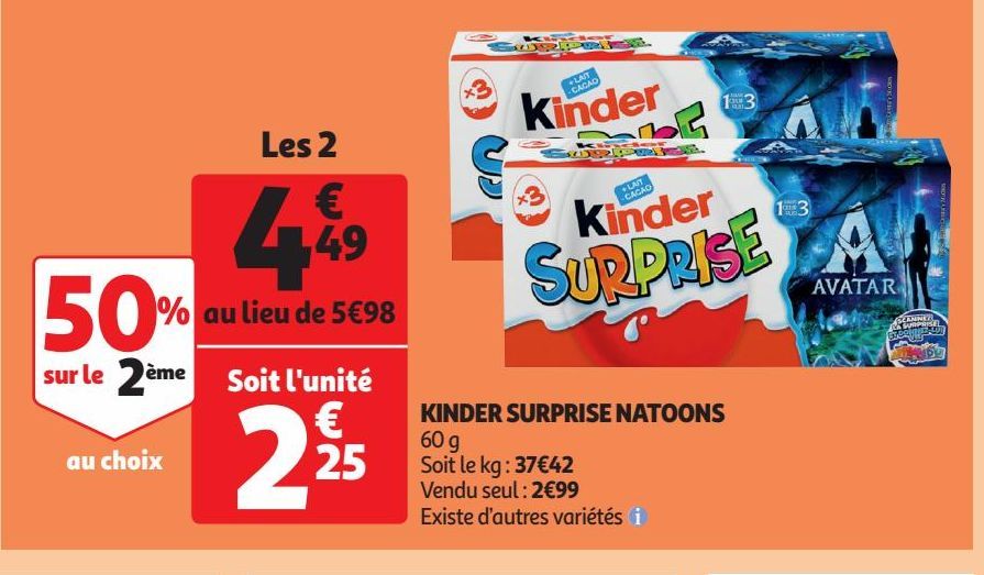 KINDER SURPRISE NATOONS 