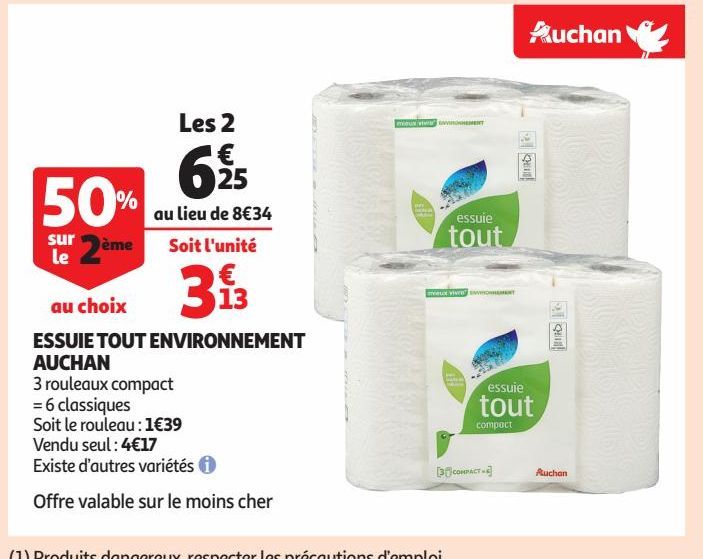 ESSUIE TOUT ENVIRONNEMENT AUCHAN