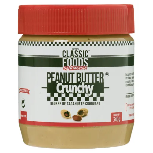 crunchy peanut butter classic food