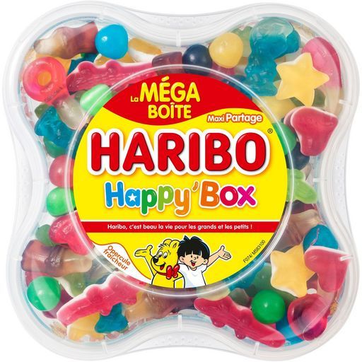 MEGA BOÎTE HAPPY BOX HARIBO 