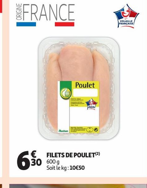 FILETS DE POULET