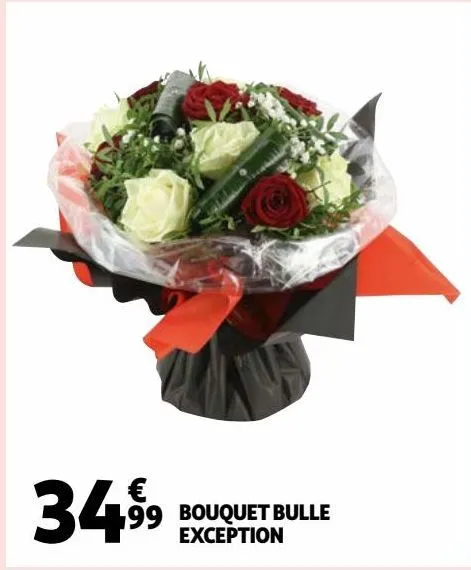 9 bouquet bulle exception