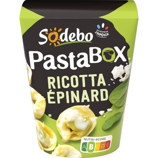 PASTABOX RICOTTA ÉPINARDS SODEBO