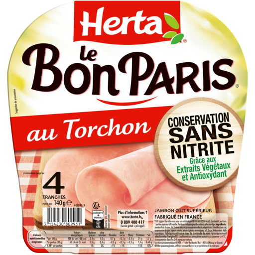 JAMBON LE BON PARIS HERTA