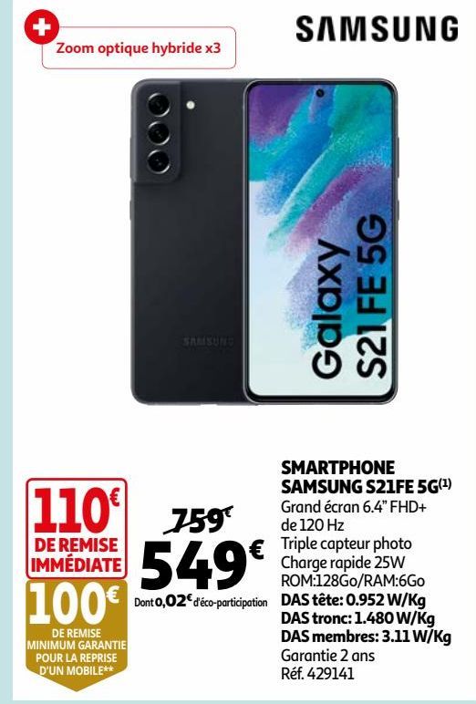 SMARTPHONE SAMSUNG S21FE 5G