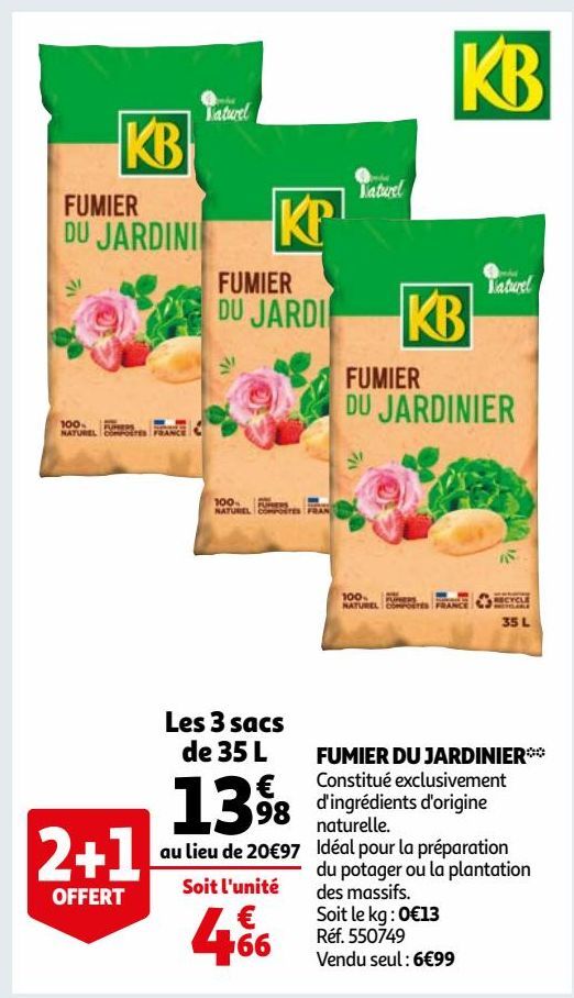 FUMIER DU JARDINIER