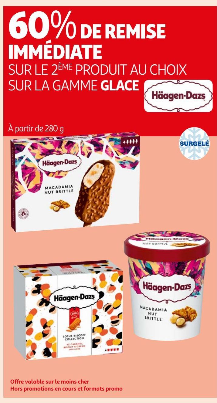 LA GAMME GLACE HÄAGEN-DAZS