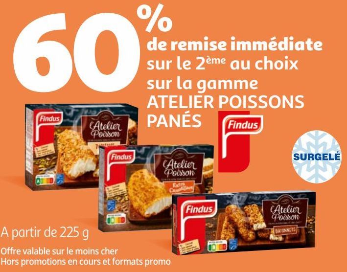 LA GAMME ATELIER POISSONS PANÉS