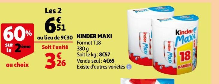 KINDER MAXI