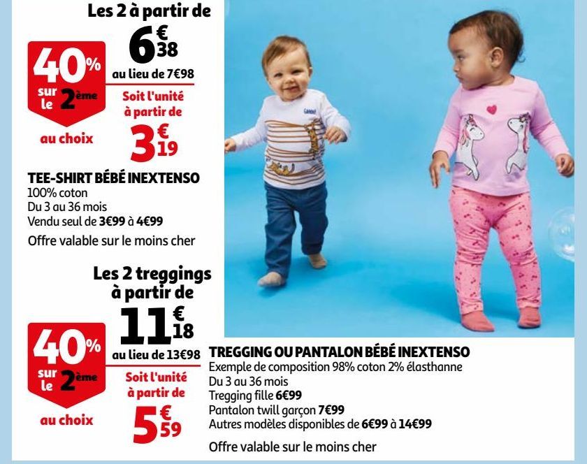 TEE-SHIRT BÉBÉ INEXTENSO