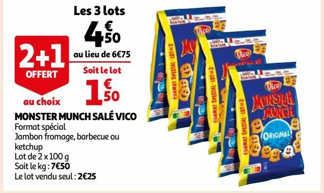 MONSTER MUNCH SALÉ VICO