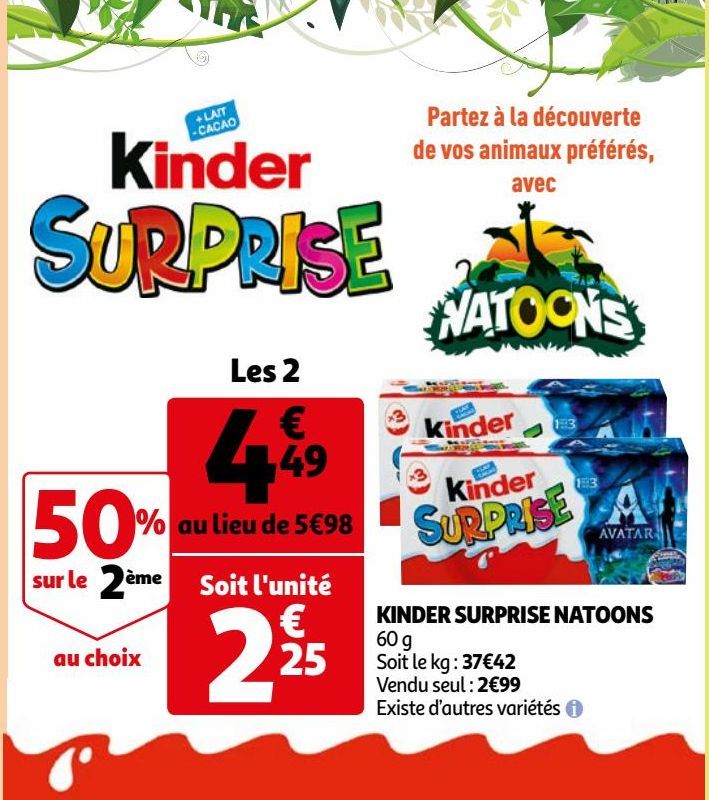 KINDER SURPRISE NATOONS